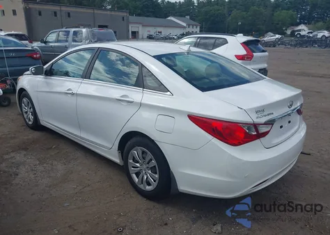 2012 Hyundai Sonata Gls from USA, damaged, VIN 5NPEB4AC9CH406267